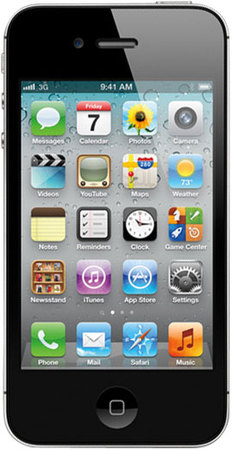 Смартфон APPLE iPhone 4S 16GB Black - Усинск