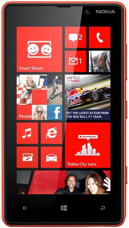 Смартфон Nokia Lumia 820 Red - Усинск