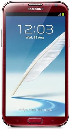 Смартфон Samsung Galaxy Note 2 GT-N7100 Red - Усинск