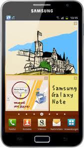 Смартфон Samsung Galaxy Note GT-N7000 Blue - Усинск